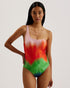SOPEYAA-Swimwear-Ombre One Shoulder Swimsuit- Ted Baker Romania